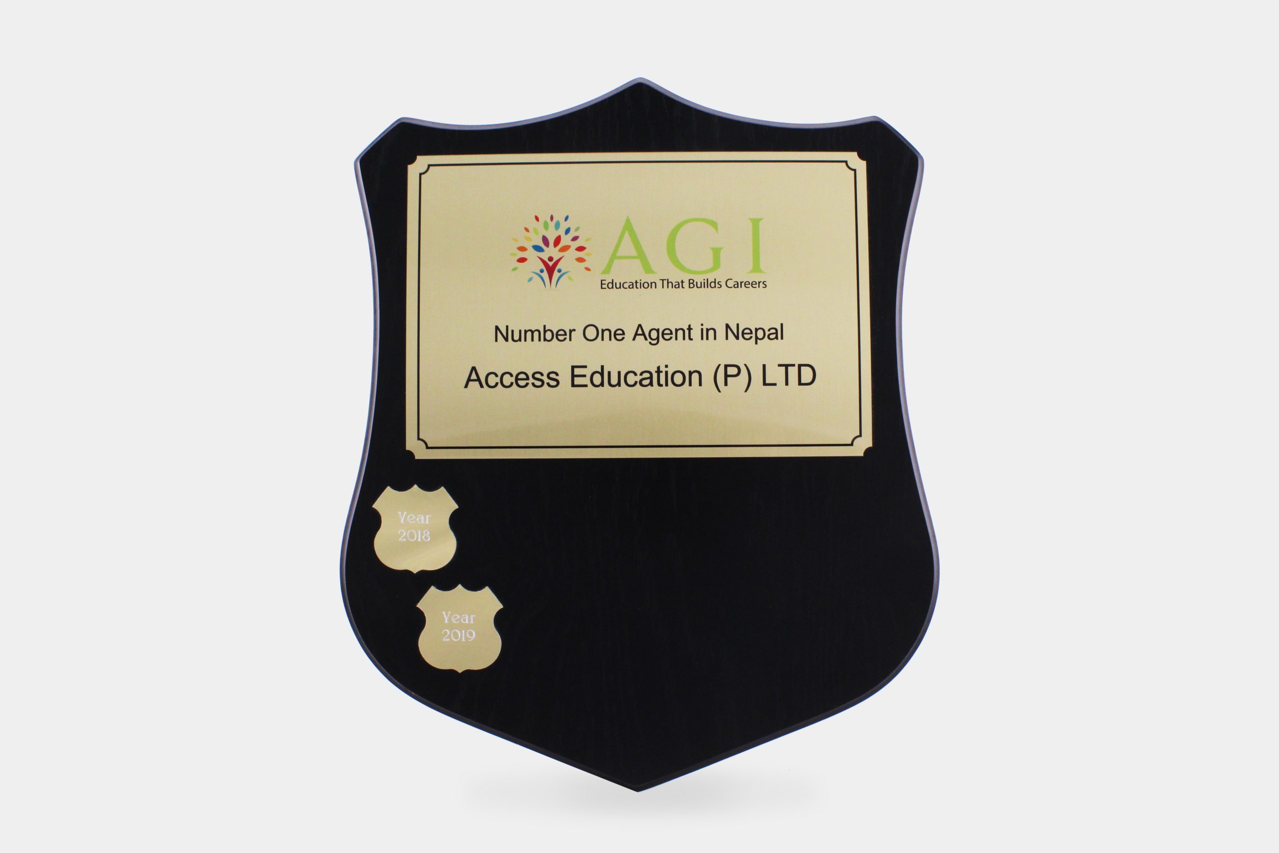 AGI Shield Front on